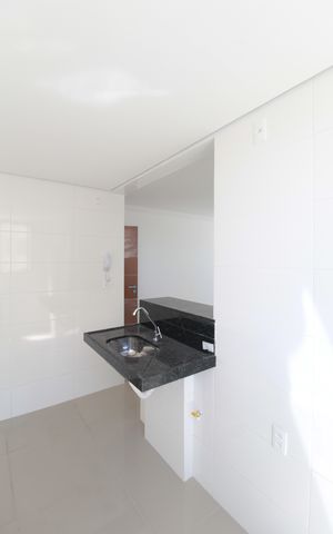 Apartamento à venda com 63m², 2 quartos e 1 vagaCozinha e Área de Serviço
