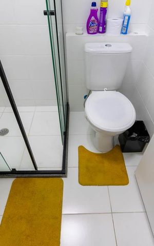 Apartamento à venda com 25m², 1 quarto e sem vaga Apartamento à venda com 25m², 1 quarto e sem vagaBanheiro Social