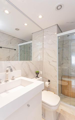 Apartamento à venda com 63m², 2 quartos e 1 vagaBanheiro Social