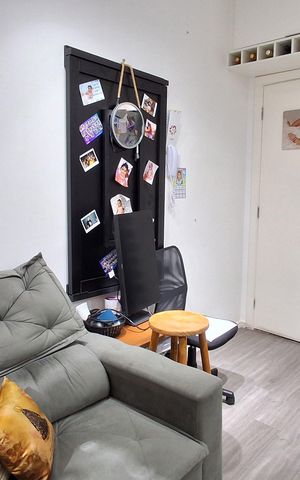 Studio à venda com 42m², 2 quartos e 1 vaga Studio à venda com 42m², 2 quartos e 1 vagaSala