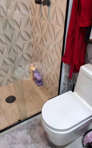 Studio à venda com 42m², 2 quartos e 1 vaga Studio à venda com 42m², 2 quartos e 1 vagaBanheiro Social