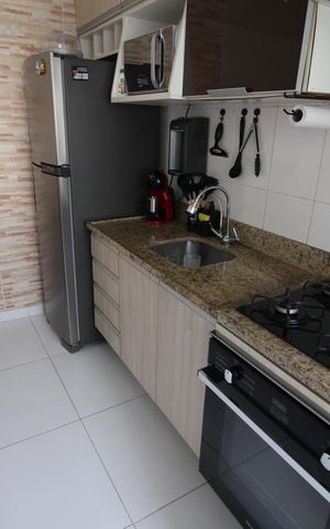 Apartamento à venda com 51m², 2 quartos e 1 vagaCozinha