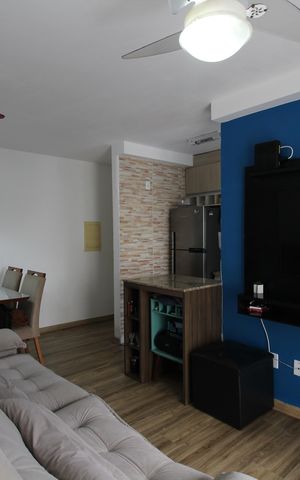 Apartamento à venda com 51m², 2 quartos e 1 vagaSala