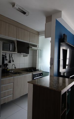 Apartamento à venda com 51m², 2 quartos e 1 vagaCozinha