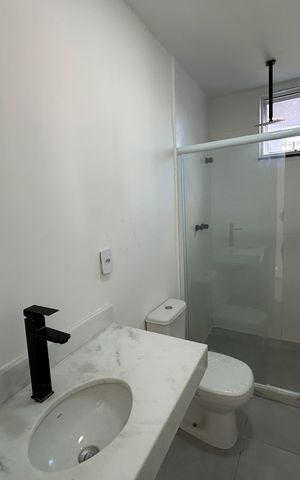Apartamento para alugar com 104m², 2 quartos e 1 vagaBanheiro Social