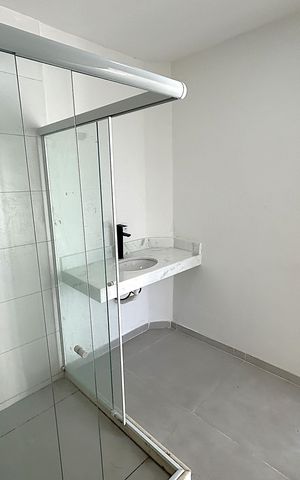 Apartamento para alugar com 104m², 2 quartos e 1 vagaBanheiro da Suíte