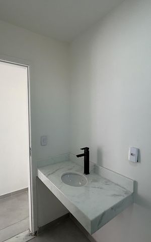 Apartamento para alugar com 104m², 2 quartos e 1 vagaBanheiro Social