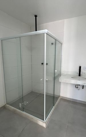 Apartamento para alugar com 104m², 2 quartos e 1 vagaBanheiro da Suíte