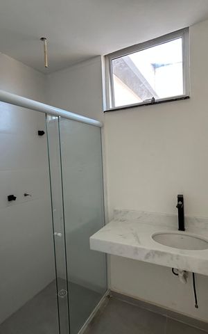 Apartamento para alugar com 100m², 2 quartos e 1 vagaBanheiro da Suíte