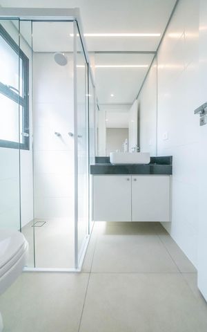Casa de condomínio à venda com 146m², 2 quartos e 2 vagasBanheiro da Suíte 2