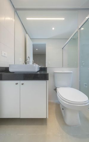 Casa de condomínio à venda com 146m², 2 quartos e 2 vagasBanheiro da Suíte 1