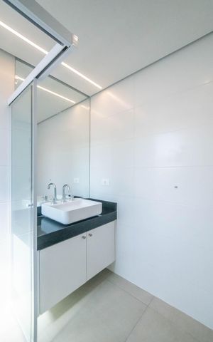 Casa de condomínio à venda com 146m², 2 quartos e 2 vagasBanheiro da Suíte 2