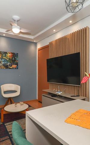 Apartamento à venda com 36m², 2 quartos e 1 vagaSala