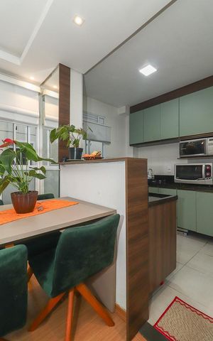 Apartamento à venda com 36m², 2 quartos e 1 vagaCozinha