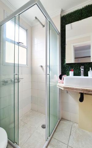 Apartamento à venda com 73m², 3 quartos e 1 vaga Apartamento à venda com 73m², 3 quartos e 1 vagaBanheiro da Suíte