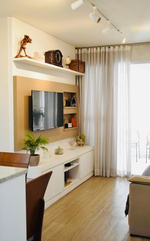 Apartamento à venda com 58m², 2 quartos e 1 vaga Apartamento à venda com 58m², 2 quartos e 1 vagaSala