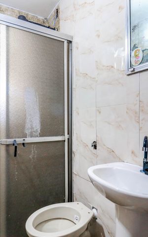 Studio para alugar com 17m², 1 quarto e sem vaga Studio para alugar com 17m², 1 quarto e sem vagaBanheiro Social