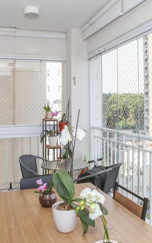 Apartamento para alugar com 100m², 3 quartos e 2 vagasVaranda Gourmet