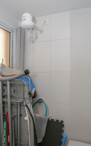 Apartamento para alugar com 100m², 3 quartos e 2 vagasBanheiro de serviço
