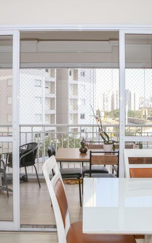 Apartamento para alugar com 100m², 3 quartos e 2 vagasVista da Sala