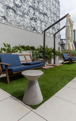 Studio à venda com 27m², 1 quarto e sem vagaTerraço
