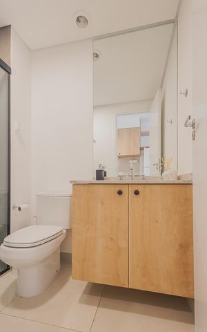 Studio à venda com 27m², 1 quarto e sem vagaBanheiro Social