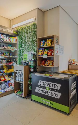 Studio à venda com 27m², 1 quarto e sem vagaÁrea comum - Mini Mercado