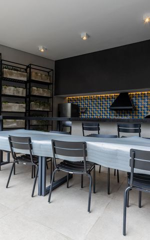Studio à venda com 27m², 1 quarto e sem vagaÁrea comum - Churrasqueira