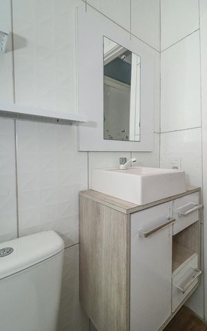 Apartamento para alugar com 44m², 2 quartos e 1 vagaBanheiro