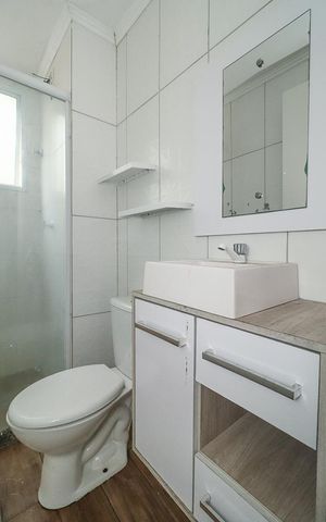 Apartamento para alugar com 44m², 2 quartos e 1 vagaBanheiro