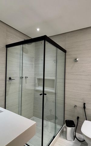 Apartamento à venda com 152m², 4 quartos e sem vaga Apartamento à venda com 152m², 4 quartos e sem vagaBanheiro da Suíte 1
