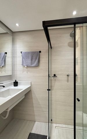 Apartamento à venda com 152m², 4 quartos e sem vaga Apartamento à venda com 152m², 4 quartos e sem vagaBanheiro da Suíte 1