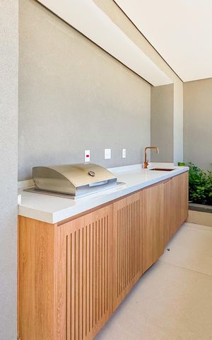 Studio para alugar com 45m², 1 quarto e sem vaga Studio para alugar com 45m², 1 quarto e sem vagaChurrasqueira