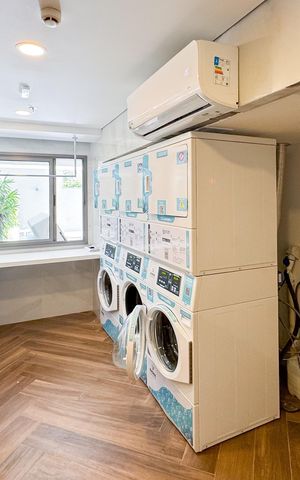 Studio para alugar com 45m², 1 quarto e sem vaga Studio para alugar com 45m², 1 quarto e sem vagaLavanderia