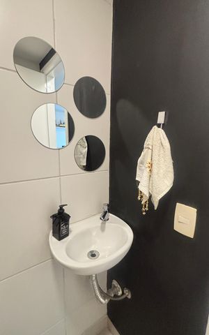 Apartamento à venda com 78m², 2 quartos e 2 vagasLavabo