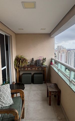 Apartamento à venda com 78m², 2 quartos e 2 vagasVaranda da Sala