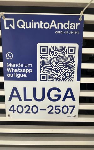 Studio para alugar com 40m², 1 quarto e sem vaga Studio para alugar com 40m², 1 quarto e sem vagaPlaca