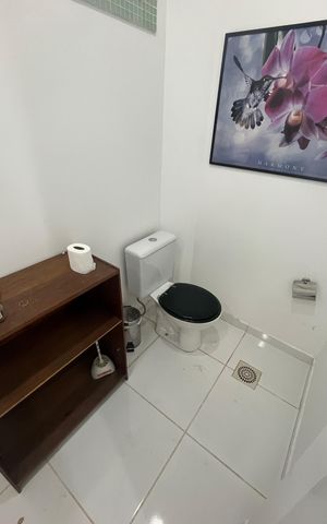 Studio para alugar com 40m², 1 quarto e sem vaga Studio para alugar com 40m², 1 quarto e sem vagaBanheiro