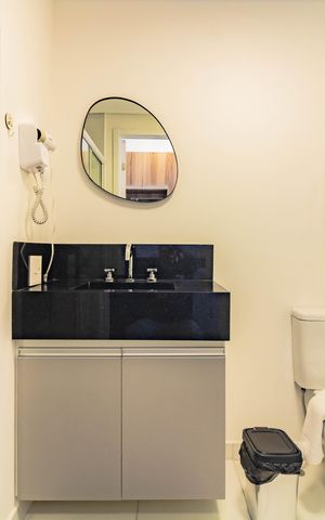 Studio à venda com 21m², 1 quarto e sem vaga Studio à venda com 21m², 1 quarto e sem vagaBanheiro