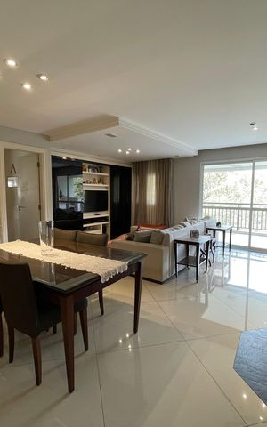 Apartamento à venda com 145m², 4 quartos e 3 vagas Apartamento à venda com 145m², 4 quartos e 3 vagasSala