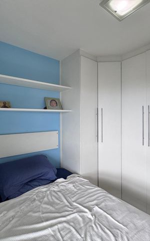 Apartamento à venda com 100m², 3 quartos e 1 vaga Apartamento à venda com 100m², 3 quartos e 1 vagaQuarto 2