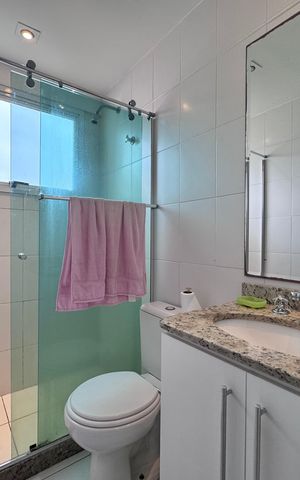 Apartamento à venda com 100m², 3 quartos e 1 vaga Apartamento à venda com 100m², 3 quartos e 1 vagaBanheiro Social