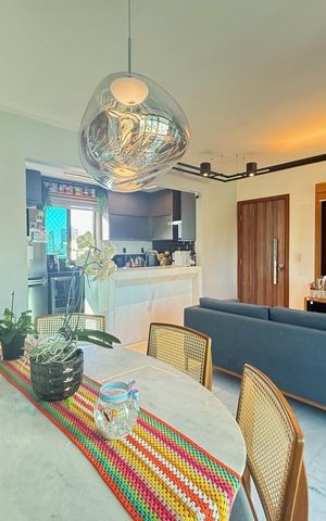 Apartamento à venda com 100m², 3 quartos e 2 vagas Apartamento à venda com 100m², 3 quartos e 2 vagasSala