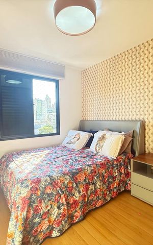 Apartamento à venda com 100m², 3 quartos e 2 vagas Apartamento à venda com 100m², 3 quartos e 2 vagasQuarto