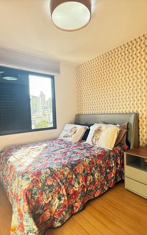 Apartamento à venda com 100m², 3 quartos e 2 vagas Apartamento à venda com 100m², 3 quartos e 2 vagasQuarto