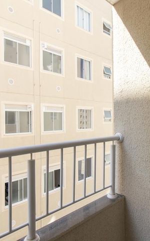 Apartamento à venda com 44m², 2 quartos e 1 vaga Apartamento à venda com 44m², 2 quartos e 1 vagaVaranda gourmet