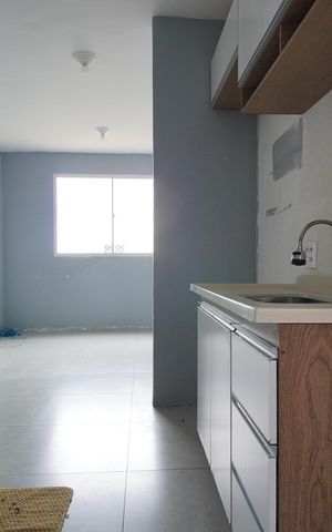 Apartamento à venda com 42m², 2 quartos e 1 vagaSala/Cozinha