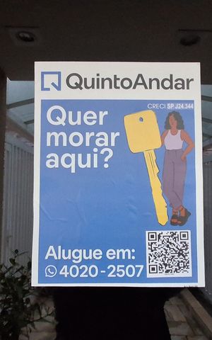 Apartamento para alugar com 49m², 1 quarto e sem vaga Apartamento para alugar com 49m², 1 quarto e sem vagaPlaquinha