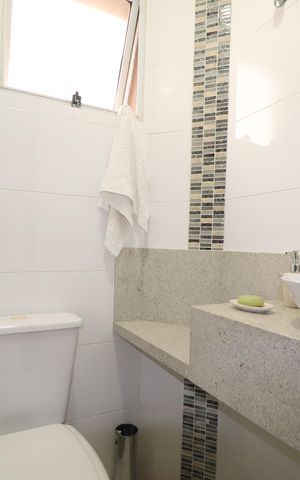 Apartamento à venda com 108m², 3 quartos e 2 vagasLavabo