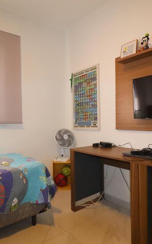 Apartamento à venda com 108m², 3 quartos e 2 vagasQuarto 1